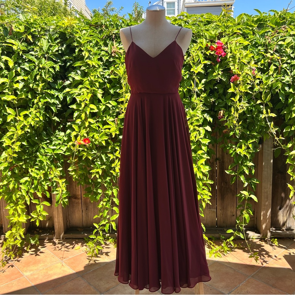 Jenny Yoo “Inesse” Dress in Hibiscus
